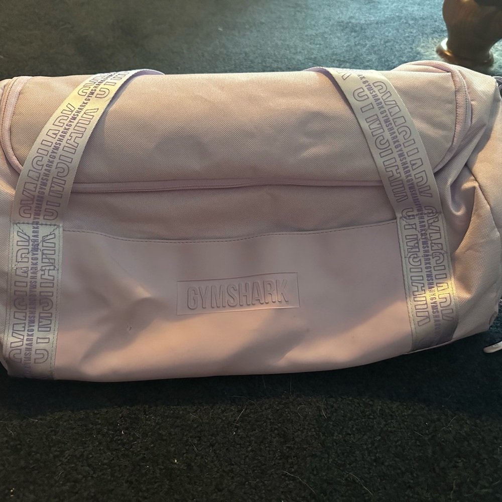 Lilac gymshark gym bag